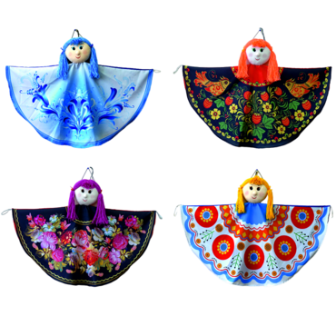 Набор кукол платковых "Народные промыслы" 4 штуки - «globural.ru» - Тихорецк