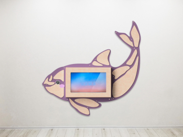 «Косатка» - Декоративная сенсорная панель 32" - «globural.ru» - Тихорецк