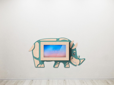 «Носорог» - Декоративная сенсорная панель 32" - «globural.ru» - Тихорецк