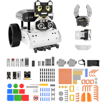 Базовый робототехнический набор "Техник" для конструирования, изучения электроники и микропроцессоров и информационных систем и устройств "Айва" - «globural.ru» - Тихорецк