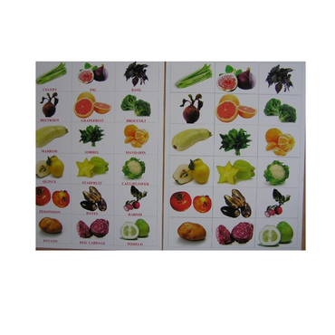 Английское лото "Фрукты-Овощи" - «globural.ru» - Тихорецк