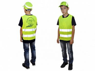 Световозвращающий жилет-накидка для пешеходов - «globural.ru» - Тихорецк