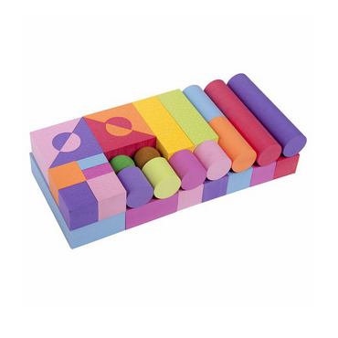 Конструктор мягкий 49 блоков - «globural.ru» - Тихорецк