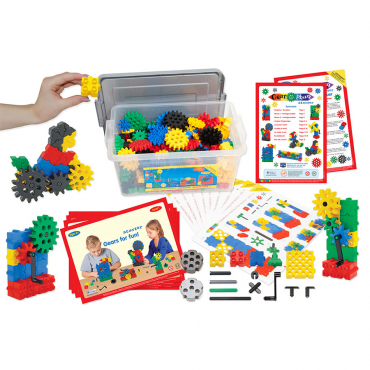 Конструктор STEM "Шестеренки" 400 деталей - «globural.ru» - Тихорецк