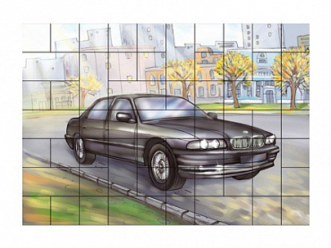 Магниты-пазлы "Автомобиль" - «globural.ru» - Тихорецк