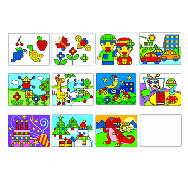 Рабочие карточки для набора "Геометрической фигуры" - «globural.ru» - Тихорецк