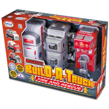 Магнитный конструктор "Создай свою спасательную технику". Стартовый набор - «globural.ru» - Тихорецк