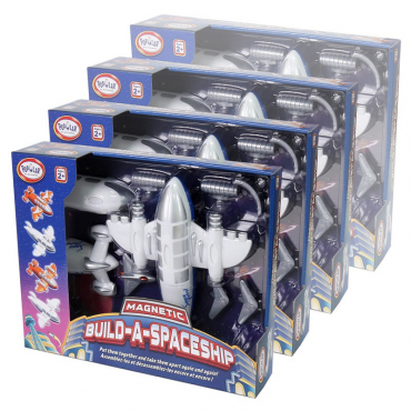 Магнитный конструктор "Создай свой космический корабль" Комплект на группу - «globural.ru» - Тихорецк