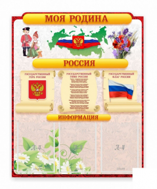 Стенд "Наша родина Россия" - «globural.ru» - Тихорецк
