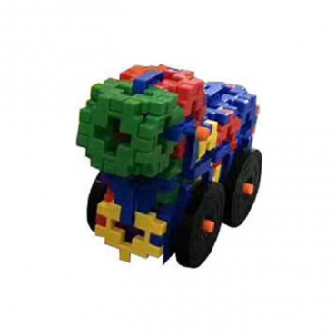 Набор для конструирования «Строительные интерактивные блоки стандарт» Комплект №3 "Машинка с колесами" - «globural.ru» - Тихорецк