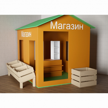 Игровой домик «Рынок» - «globural.ru» - Тихорецк