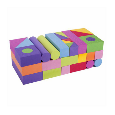 Конструктор мягкий 48 блоков ( вариант 1) - «globural.ru» - Тихорецк