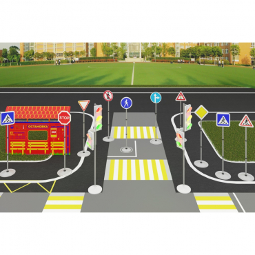 Автогородок "Юный пешеход" - «globural.ru» - Тихорецк