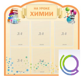 Стенд "На уроке химии" (вариант 1) - «globural.ru» - Тихорецк