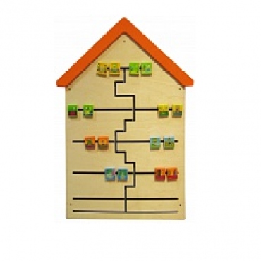 Дидактическая панель "Домик мечты" - «globural.ru» - Тихорецк