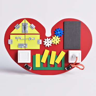 Бизиборд "Любящее сердце" - «globural.ru» - Тихорецк