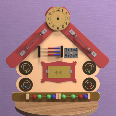 Бизиборд "Теремок" - «globural.ru» - Тихорецк