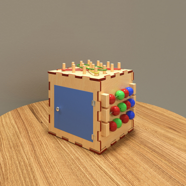 Сенсорная игра "Бизикуб" - «globural.ru» - Тихорецк