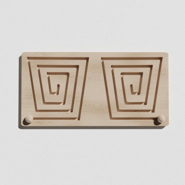 Такт-панель "Лабиринт-трапеция №5" - «globural.ru» - Тихорецк