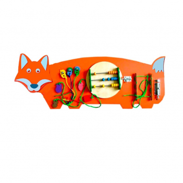 Бизиборд "Рыжая лиса" - «globural.ru» - Тихорецк