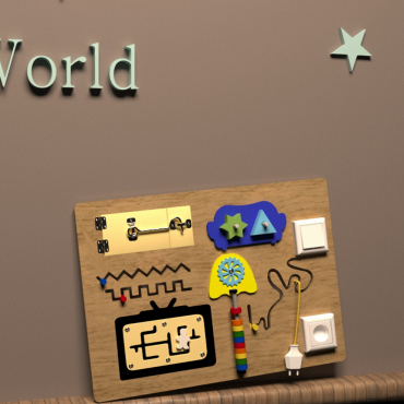 Бизиборд "Моя комната" - «globural.ru» - Тихорецк