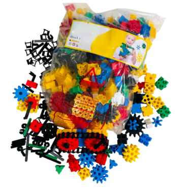 Конструктор STEM «Цепная передача» 369 деталей - «globural.ru» - Тихорецк