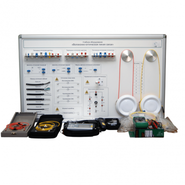 Набор для изучения связи по оптическим каналам «Волоконно-оптическая линия связи» - «globural.ru» - Тихорецк