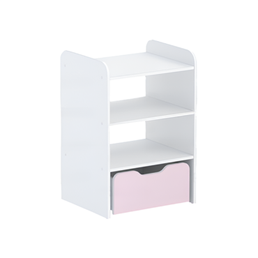 Стеллаж для пособий 5 (белый/зефир) - «globural.ru» - Тихорецк