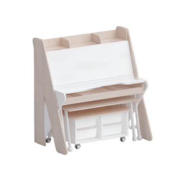 Набор мебели «Конструкторское бюро» (дуб молочный/белый) - «globural.ru» - Тихорецк