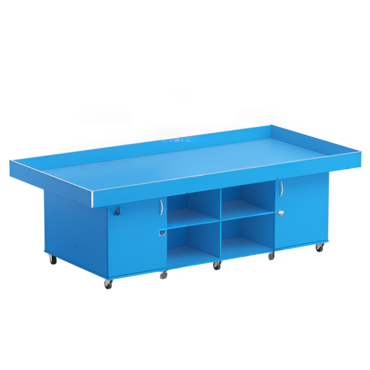 Стол для робототехники с дверками (синий) - «globural.ru» - Тихорецк