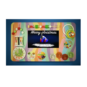 Настенный интерактивный комплекс бизиборд "Карамелька" - «globural.ru» - Тихорецк