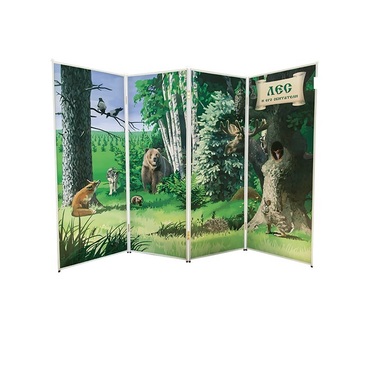 Дидактическая ширма "Природное сообщество (лес, луг, водоем)" - «globural.ru» - Тихорецк