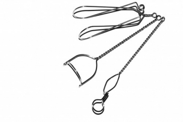 Комплект массажных логопедических зондов на витых ручках с колечком (по Новиковой Е.В.).  - «globural.ru» - Тихорецк