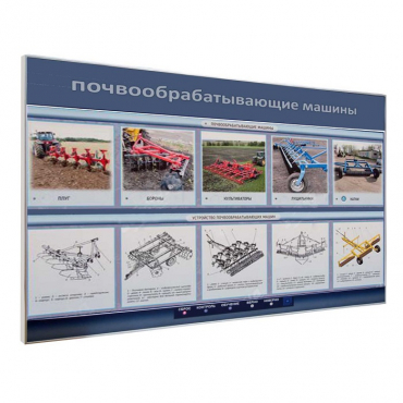 Электрифицированный светодинамический стенд «Почвообрабатывающие машины» - «globural.ru» - Тихорецк