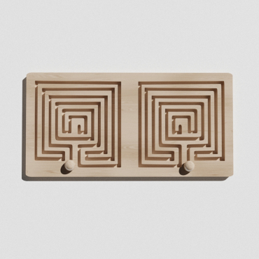 Такт-панель "Деревянный лабиринт №10" - «globural.ru» - Тихорецк