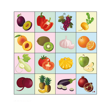 Коврик для логобота Пчелка "Фрукты" - «globural.ru» - Тихорецк