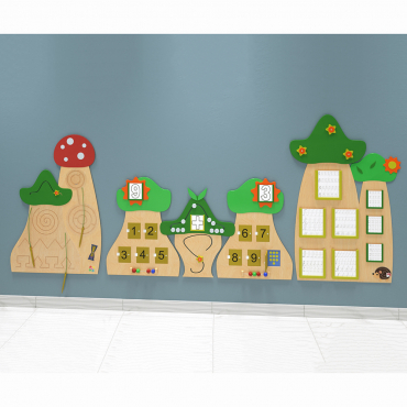 Комплект бизибордов "Подготовка к школе 3 в 1" - «globural.ru» - Тихорецк