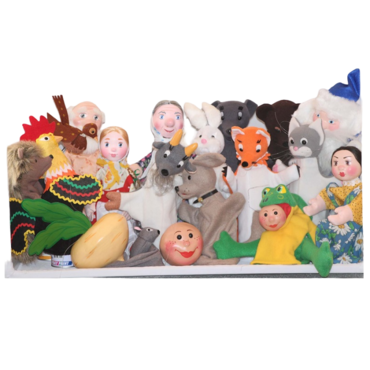 Комплект театральных кукол "Русские народные сказки" - «globural.ru» - Тихорецк