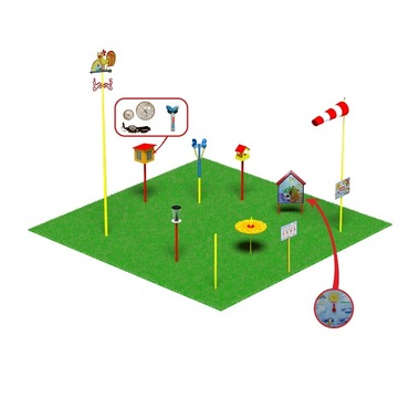 Метеорологическая площадка (комплект Эконом - 1)   - «globural.ru» - Тихорецк