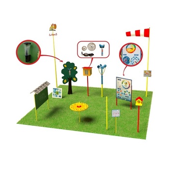 Метеорологическая площадка (комплект максимальный - 2 без ограждения)  - «globural.ru» - Тихорецк