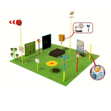 Метеорологическая площадка серия металлическая (комплект Стандарт плюс без ограждения)    - «globural.ru» - Тихорецк