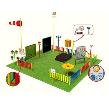 Метеорологическая площадка серия металлическая (комплект Стандарт плюс)    - «globural.ru» - Тихорецк