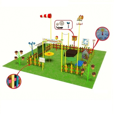 Метеорологическая площадка (комплект Премиум) - «globural.ru» - Тихорецк