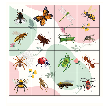 Коврик для логобота Пчелка "Насекомые и пауки" - «globural.ru» - Тихорецк