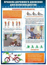 Стенд "ПДД для велосипедистов" - «globural.ru» - Тихорецк