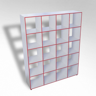 Шкаф открытый многосекционный ТР20 ЛДСП - «globural.ru» - Тихорецк