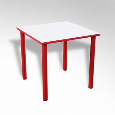 Стол квадратный ТР нерегулируемый на металлокаркасе  - «globural.ru» - Тихорецк