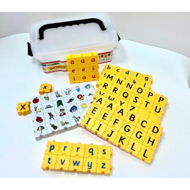 Обучающий конструктор «ПРОслова» Английский язык Заглавные и строчные буквы 96 деталей - «globural.ru» - Тихорецк