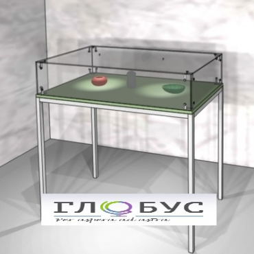 Витрина для музея на металлическом каркасе - «globural.ru» - Тихорецк